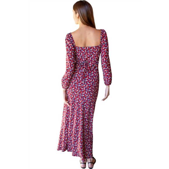 NEW EMERSON FRY franny bias dress in romey's flowers - Picture 2 of 5